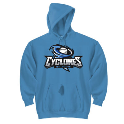 Cyclones - Adult Wicking Fleece Hooded Sweatshirt Thumbnail